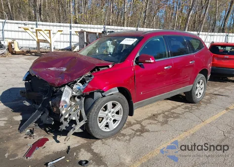 2010 Chevrolet Traverse Lt из США, поврежденный, VIN 1GNLRFED1AS133428